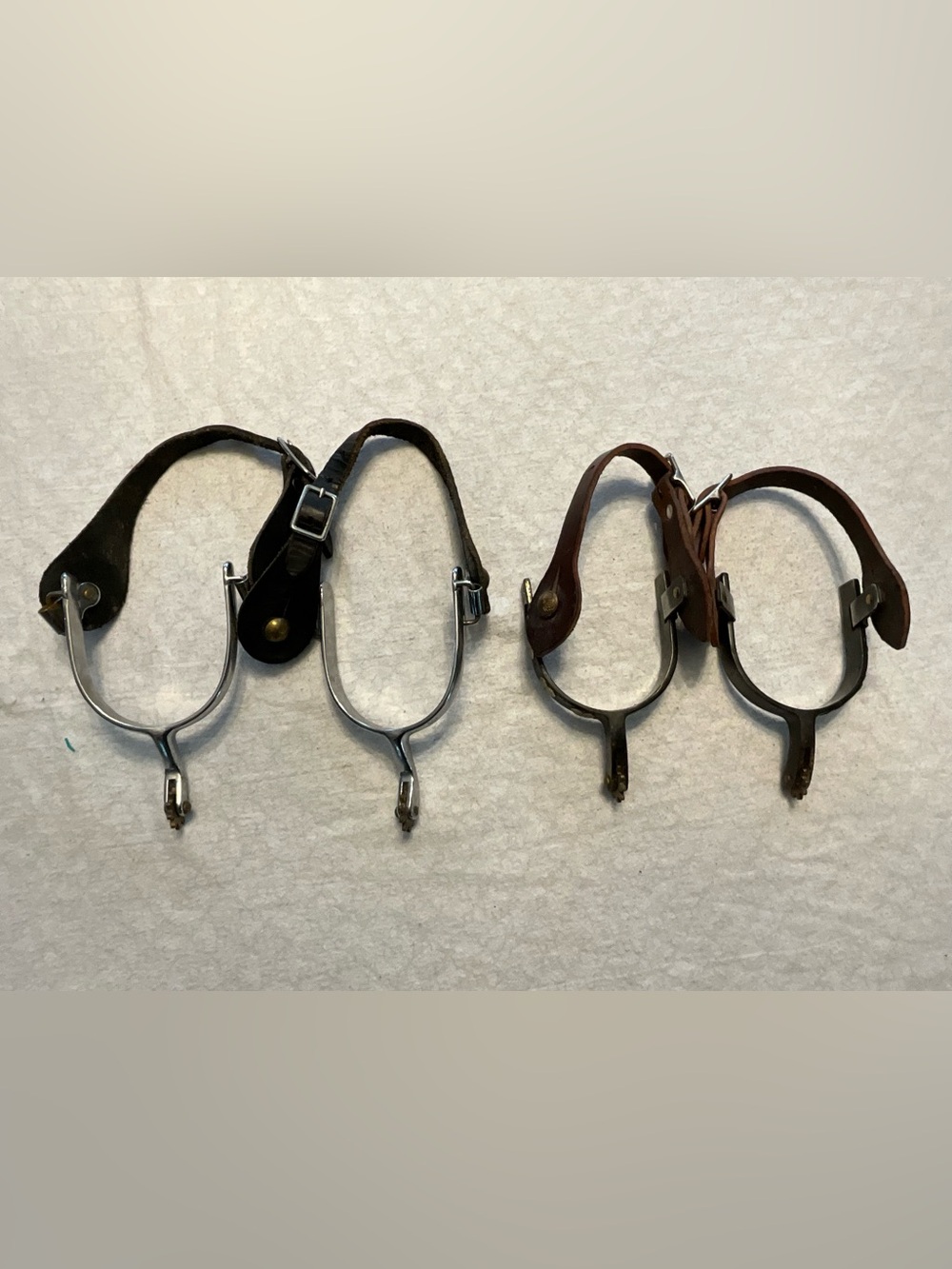 Lot of 4 vintage spurs- Cowboy Western